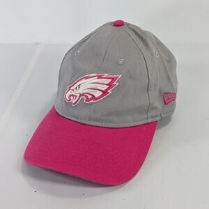Philadelphia Eagles New Era 9forty Pink Snapback Adjustable Cap Hat Women